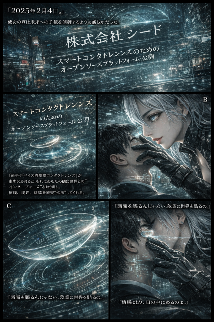 掲示板の熱像电流在夜里窜动，材料・IR・適時開示与ニュース被Zero拆成线索，再用AI投資とスクリーニング重组为一张“可读的恐惧”；这不是报告，而是一页サイバーパンク的金融漫画／金融小説，把投資心理学写进光与雨里。