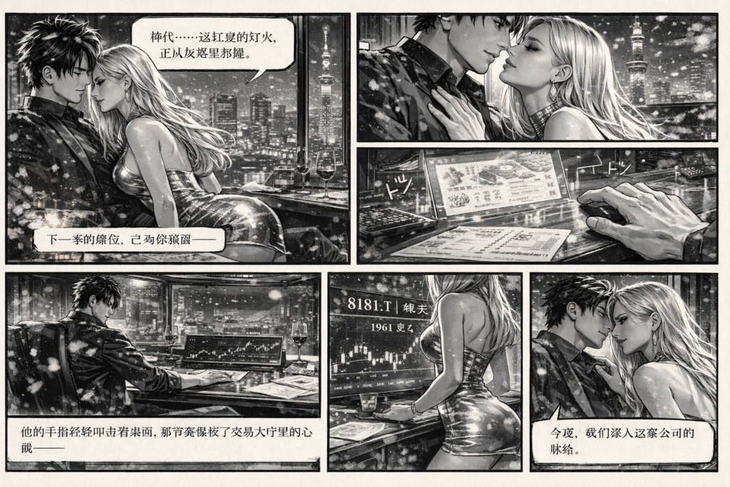 東天紅 宴会需要 回復｜中華料理と株価チャートの象徴的描写