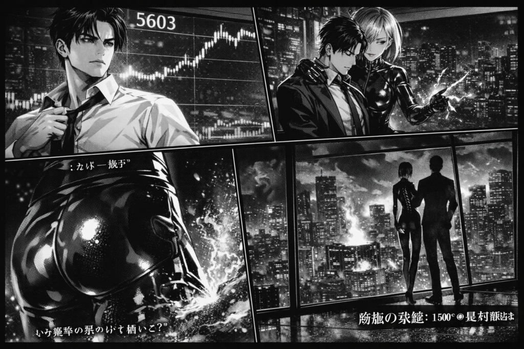 5603.T テクニカル分析では移動平均線と出来高が鍵になる。株価チャートのブレイクアウトとゴールデンクロスの兆しが、仕手株のような緊張感を帯びて現れる。