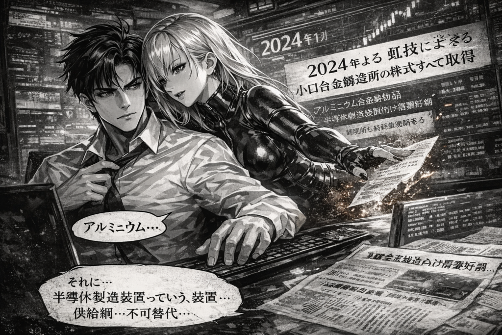 虹技株式会社の決算と業績予想は、派手ではないが企業の骨格を映す。5603.T 四季報の数字の奥に、長期投資が触れるべき静かな強度がある。