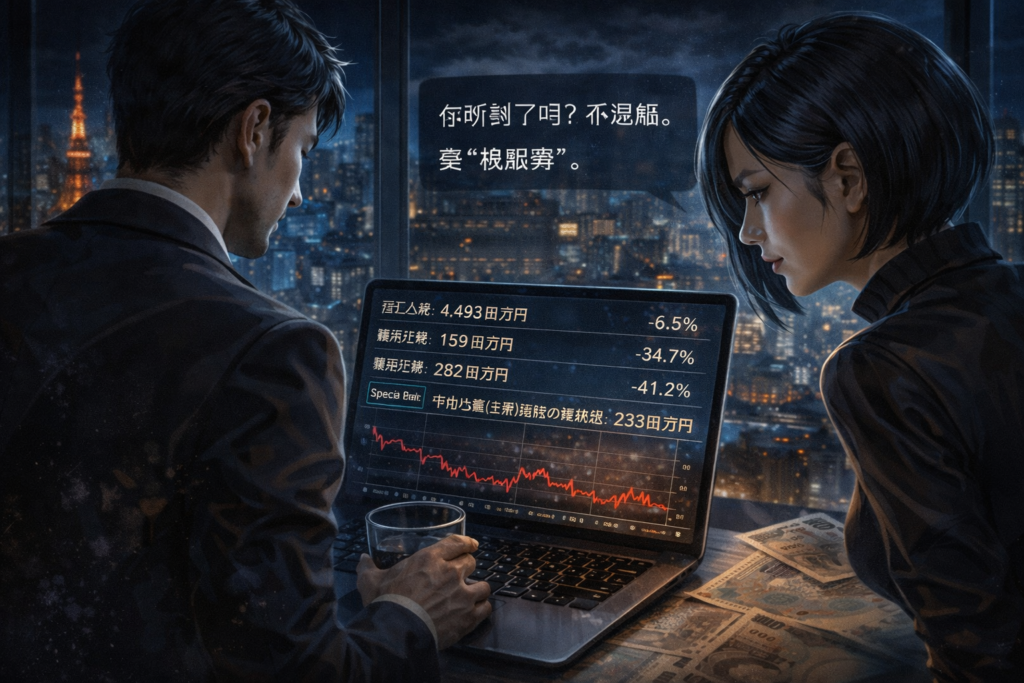 空売りと信用取引が交錯する5386.T。信用買い残・信用売り残、貸借倍率の歪みが生む踏み上げの可能性。PTSと夜間取引の温度差、ストップ高は近いのか。