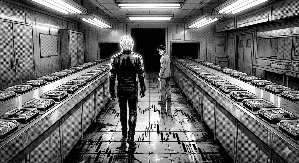 信用取引与貸借倍率失衡下的空売り踏み上げ。PTS夜間取引与ストップ安边缘的风险。加盟模式下的需给扭曲，像病毒一样感染的供应链系统。