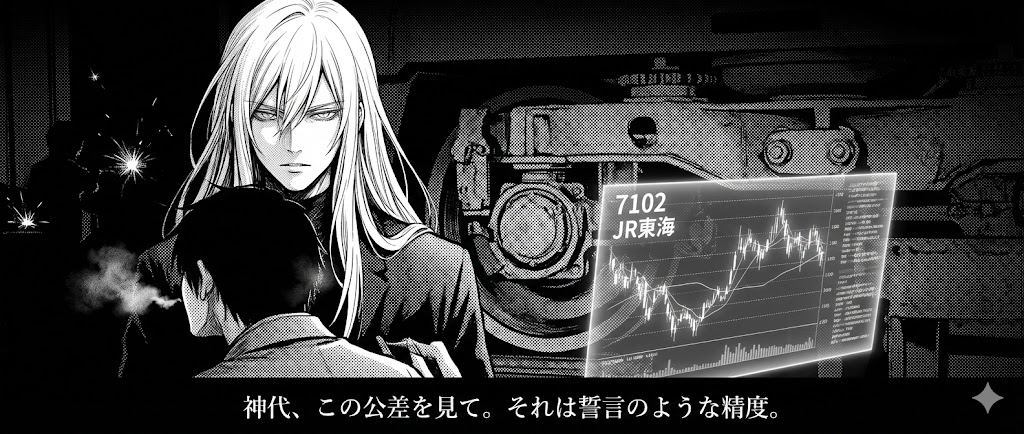 信用取引の温度。空売りと踏み上げの気配。貸借倍率と逆日歩が作る歪みを読む。信用買い残・信用売り残の偏り。ストップ高／ストップ安の境界線。PTSと夜間取引の熱が、欲望と恐怖を静かに揺らす。