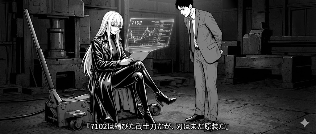 掲示板の熱と材料の匂い。IRと適時開示を追い。ニュースの一行から群集心理を読む。AI投資とスクリーニングで静かに選別し。投資心理学の言葉を纏った金融小説。サイバーパンクの神殿で、物語で学ぶ投資を灯す。
