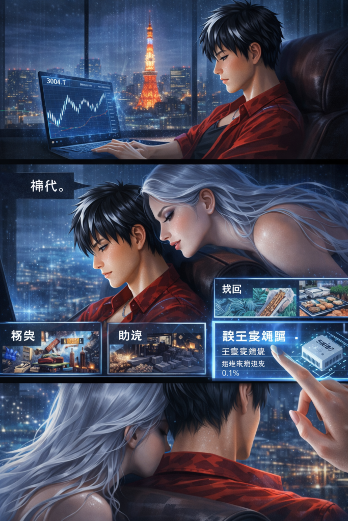 3004.T テクニカル分析 ローソク足と移動平均線ゴールデンクロス接近，出来高増加とボラティリティ拡大，湿度センサー関連株のトレンド転換シグナル