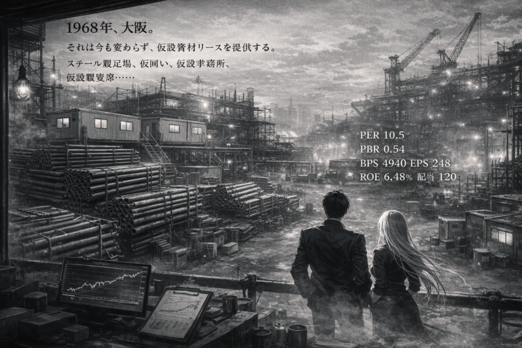 東海リース 仮設資材リース 施工現場 足場レンタル 企業モデル 大阪